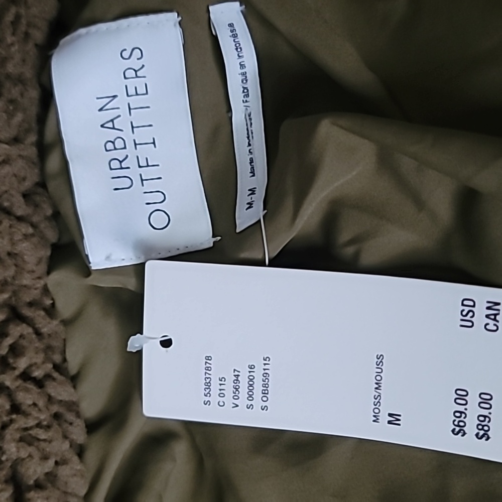 Urban Oufitters Fuzzy Jacket NWT